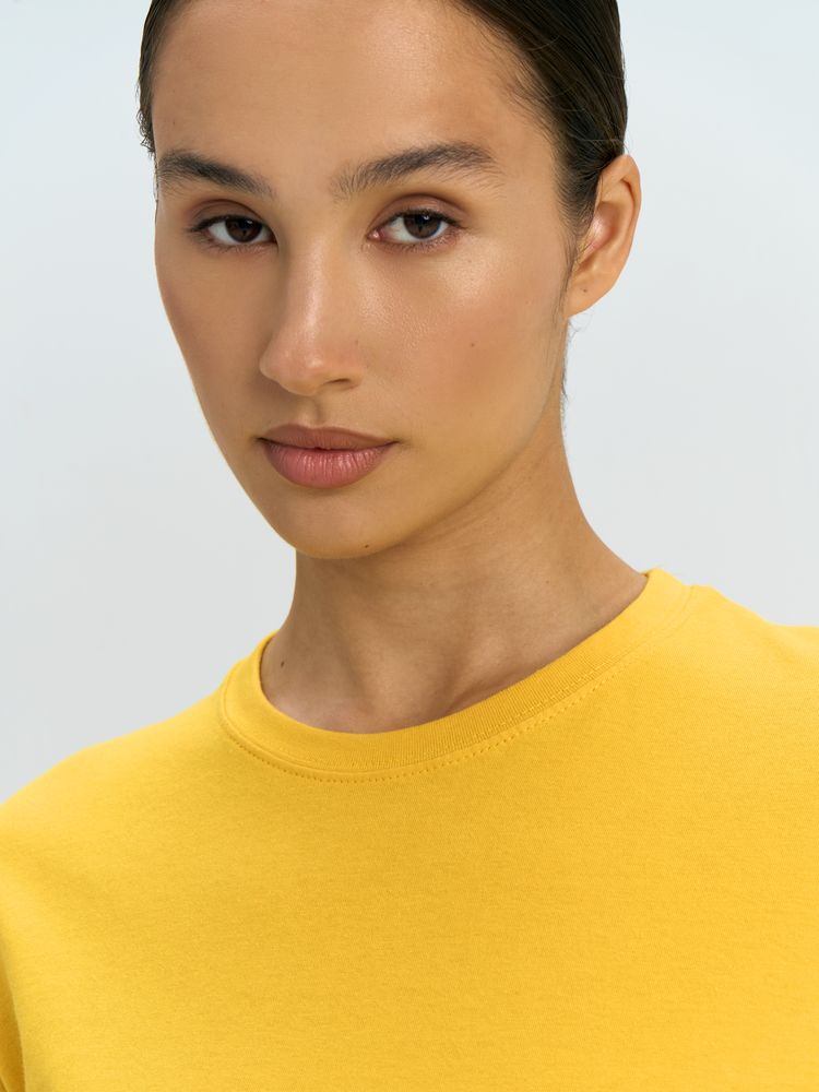 Футболка унисекс Regent 150, желтая — изображение 7