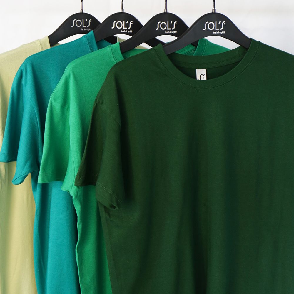 Футболка унисекс Regent 150, светло-желтая — изображение 13