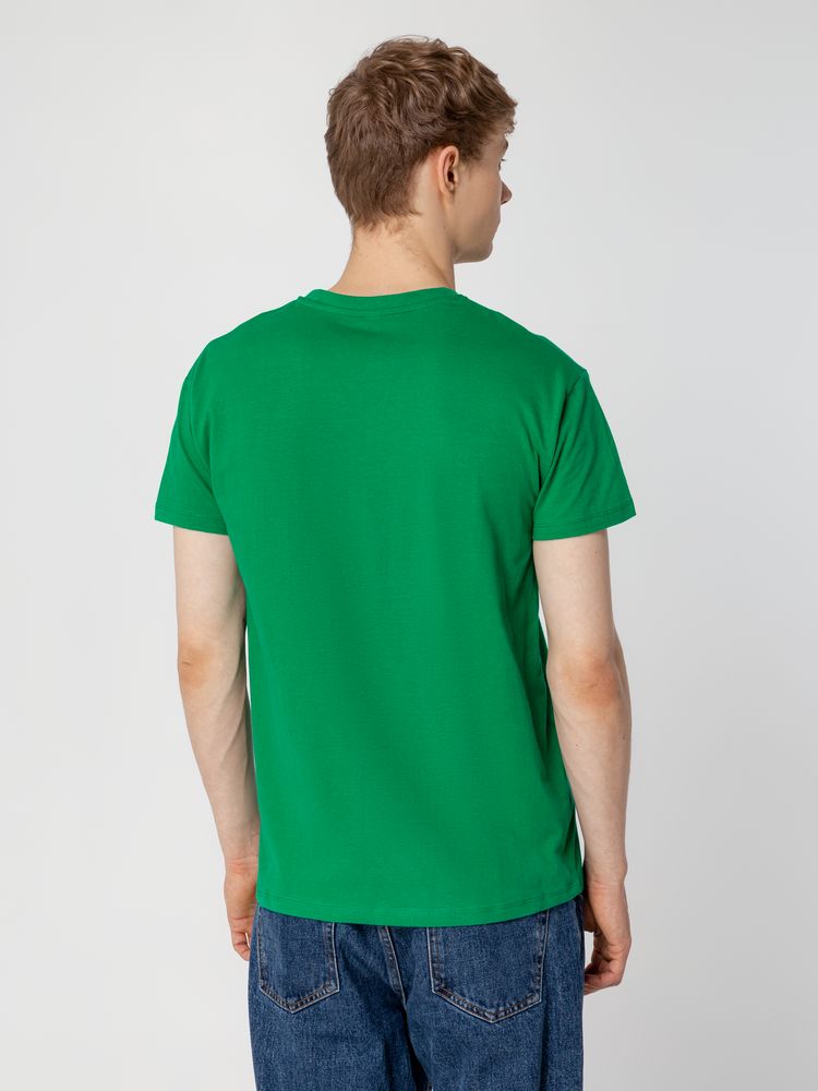 Футболка унисекс Regent 150, ярко-зеленая — изображение 10