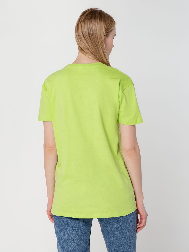 Футболка унисекс Regent 150, зеленое яблоко — изображение 6