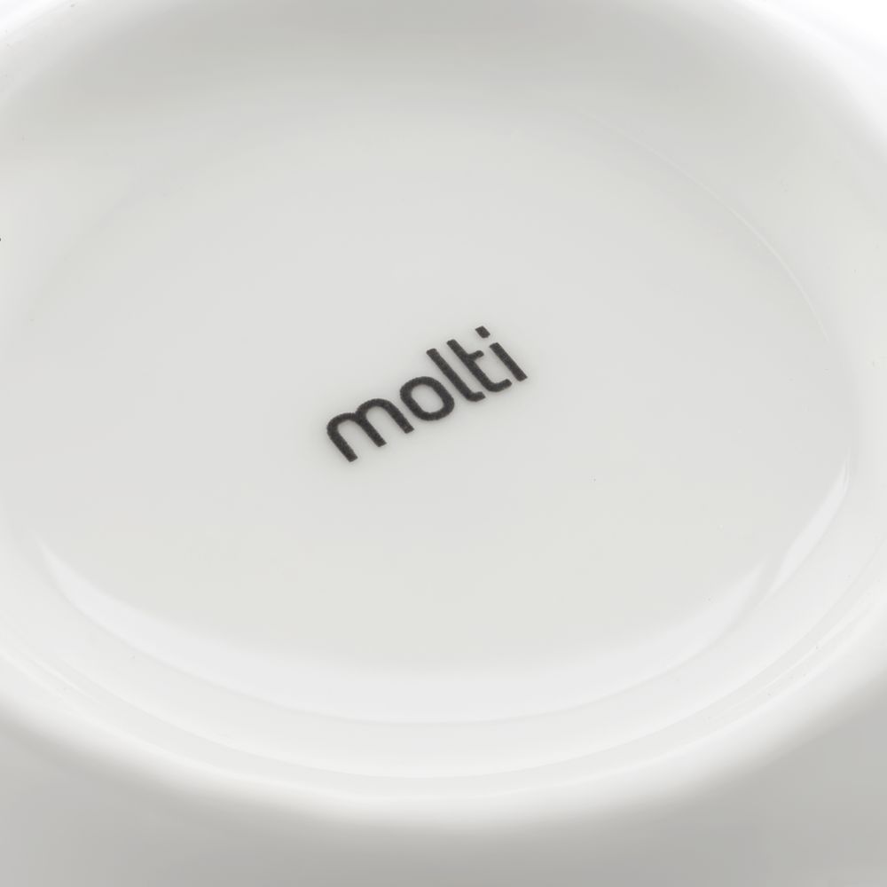 Кофейная пара Select, белая с серебристой отводкой — изображение 7