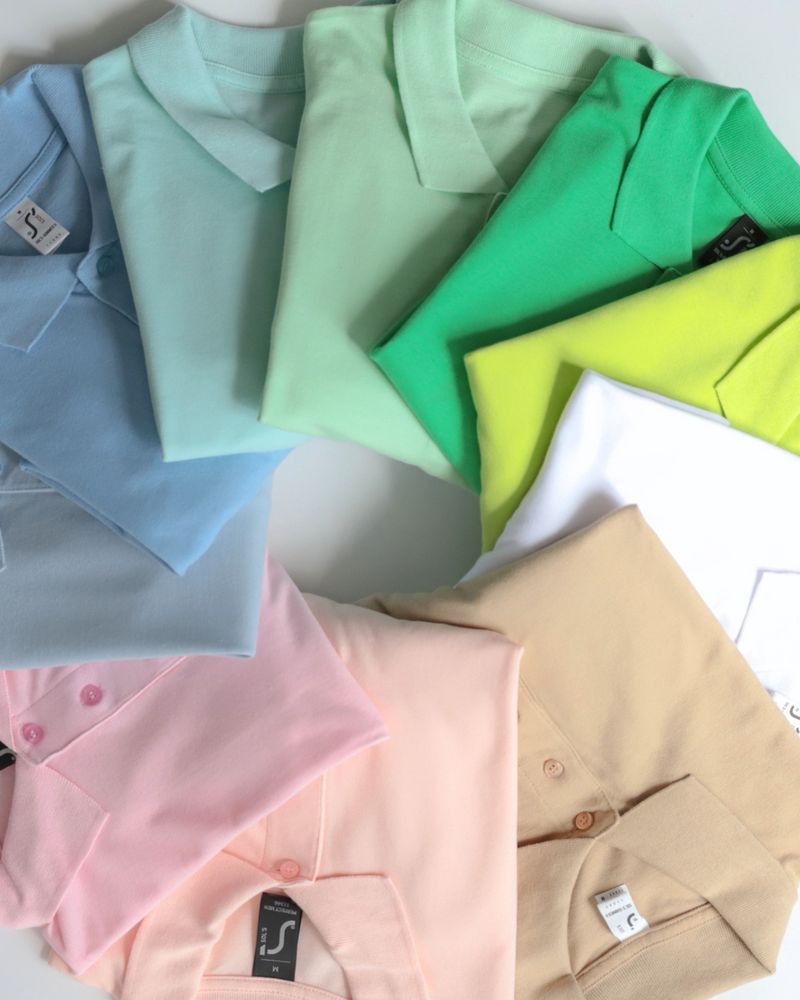 Рубашка поло мужская Summer 170, белая — изображение 10