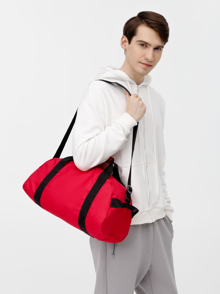 Спортивная сумка Portager, красная — изображение 8