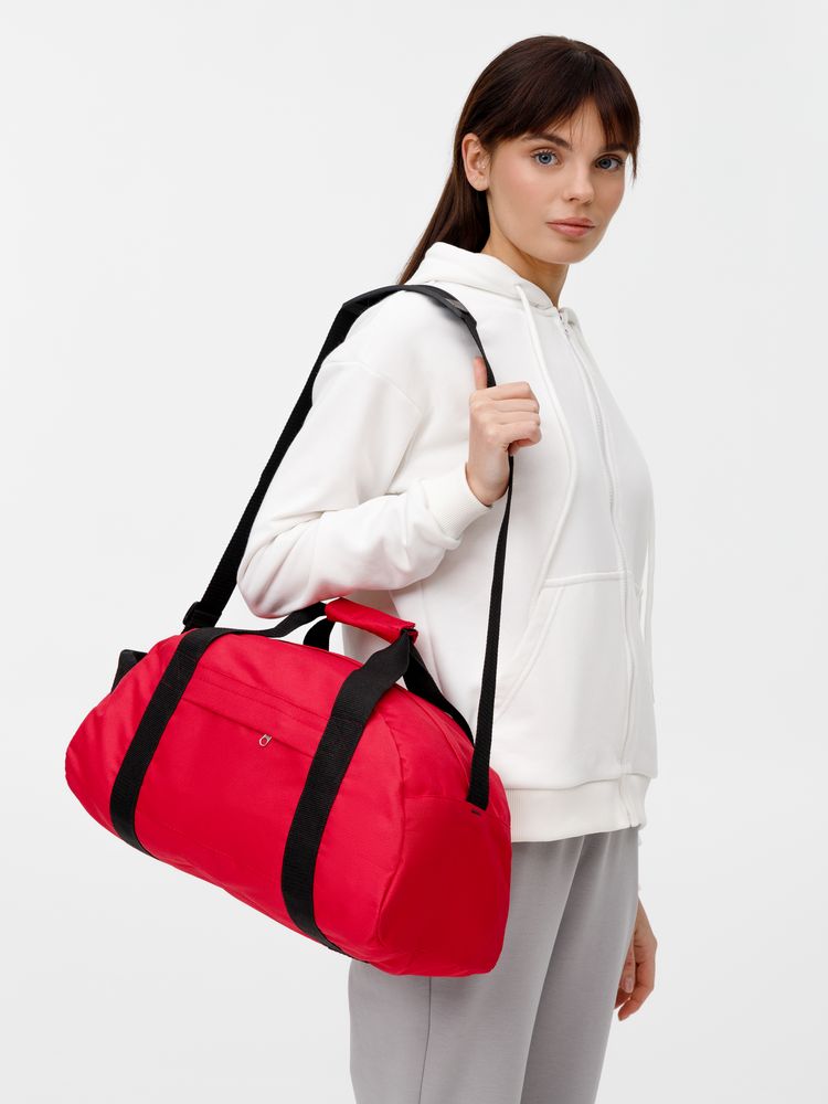 Спортивная сумка Portager, красная — изображение 6