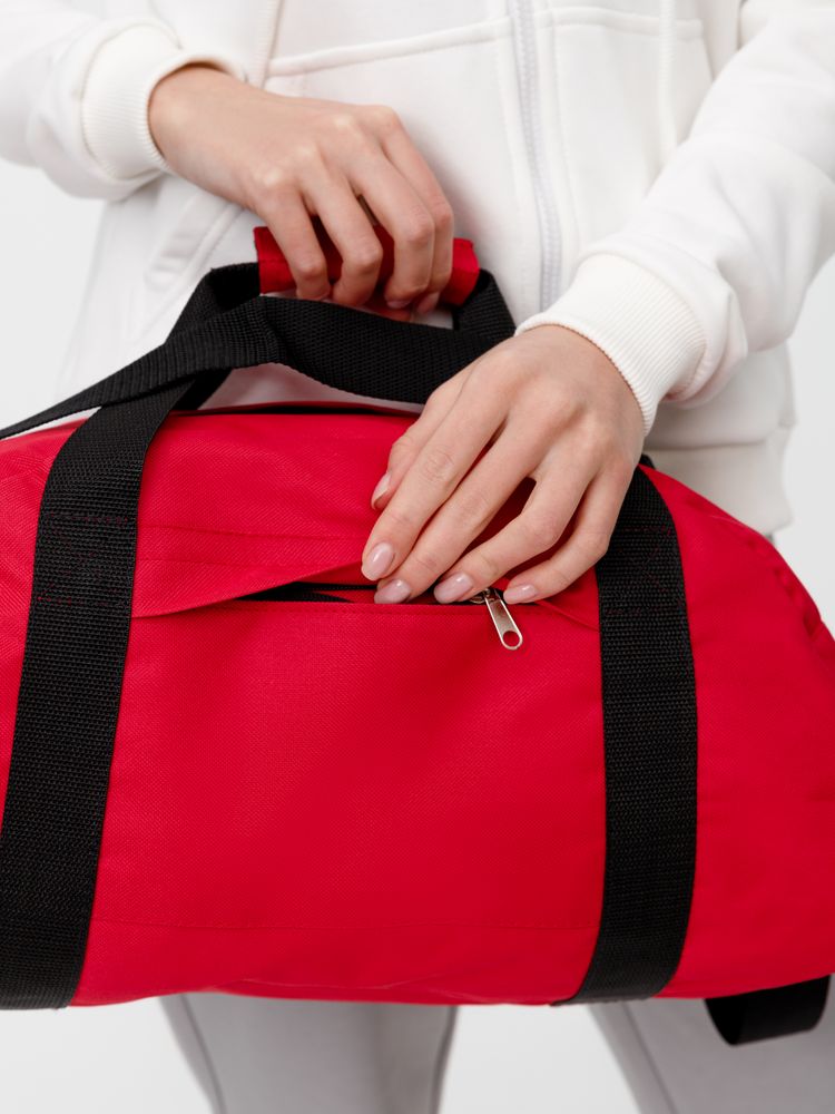 Спортивная сумка Portager, красная — изображение 10