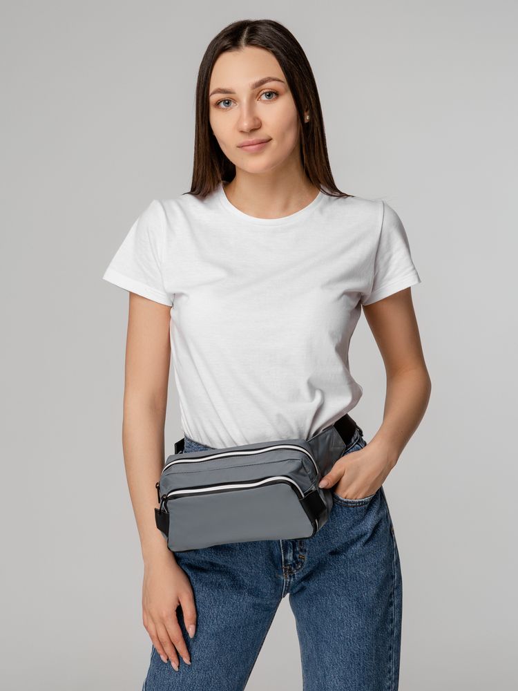 Поясная сумка Tabby, серая — изображение 13