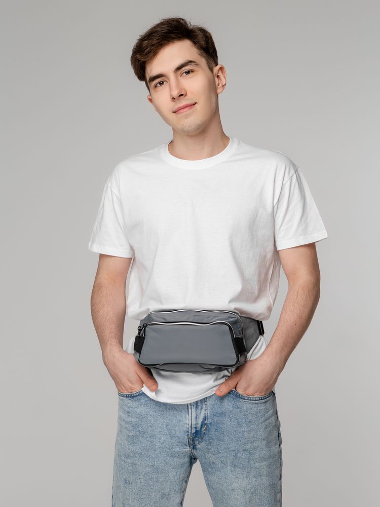 Поясная сумка Tabby, серая — изображение 11