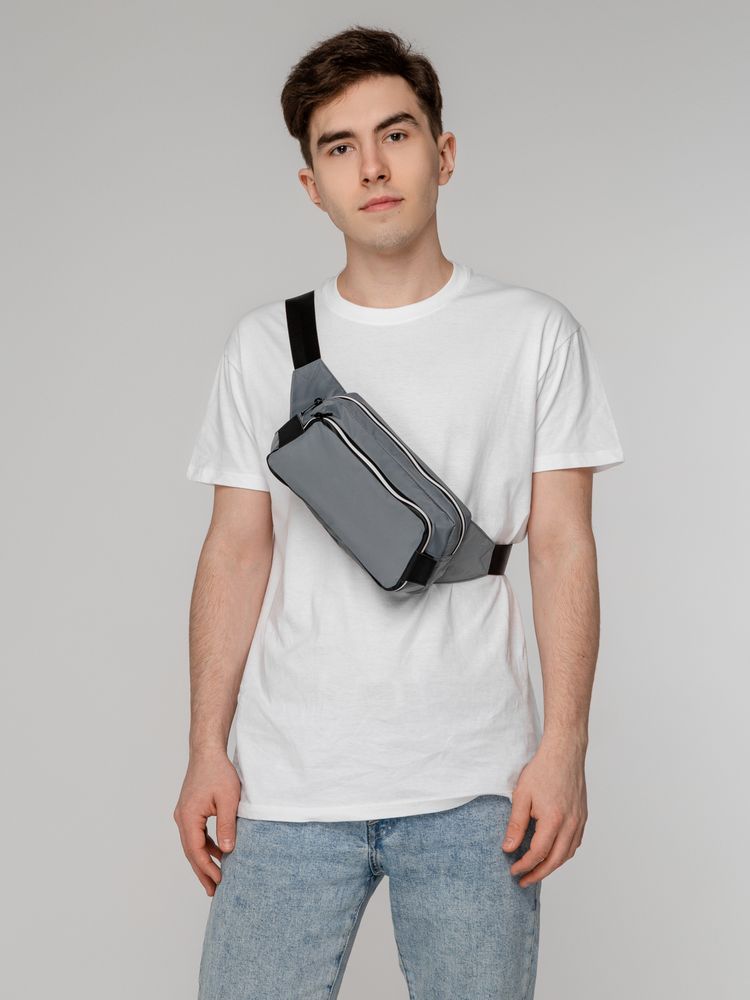 Поясная сумка Tabby, серая — изображение 9