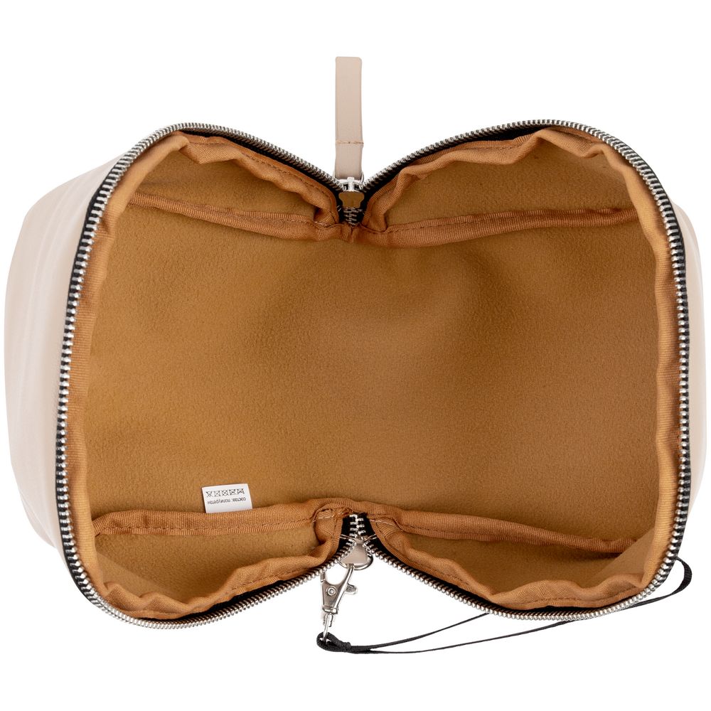 Дорожная косметичка Cubo, бежевая — изображение 6