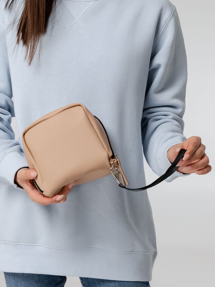 Дорожная косметичка Cubo, бежевая — изображение 9