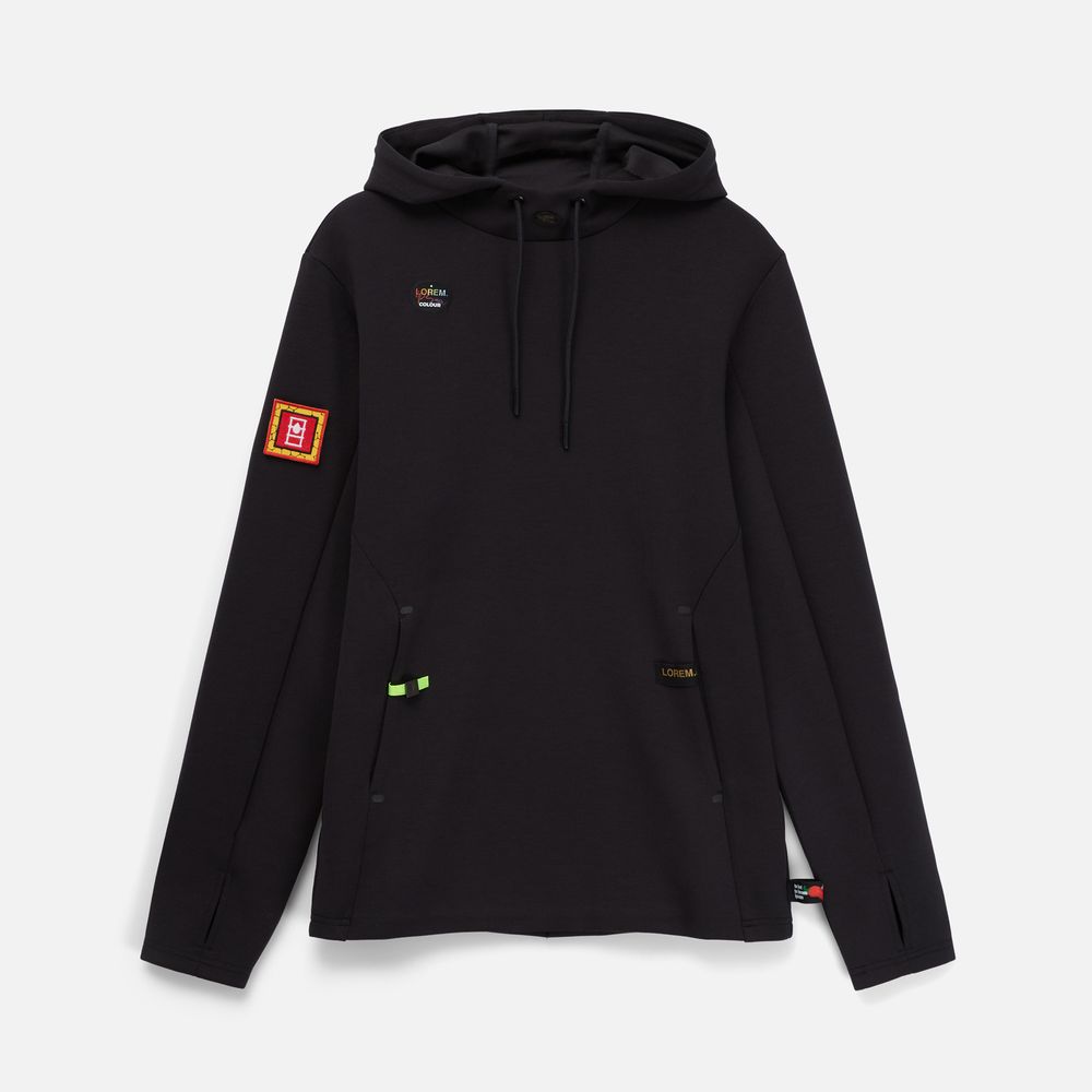 Шильдик металлический Alfa Oval, черный — изображение 2