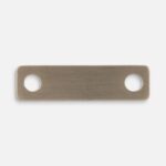 Шильдик металлический Alfa Liten, бронзовый