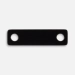 Шильдик металлический Alfa Liten, черный