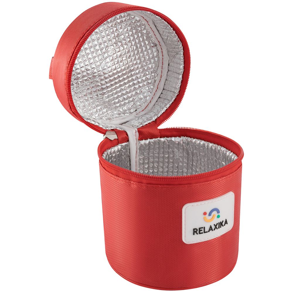 Термос для еды Relaxika 500, в чехле, стальной — изображение 5