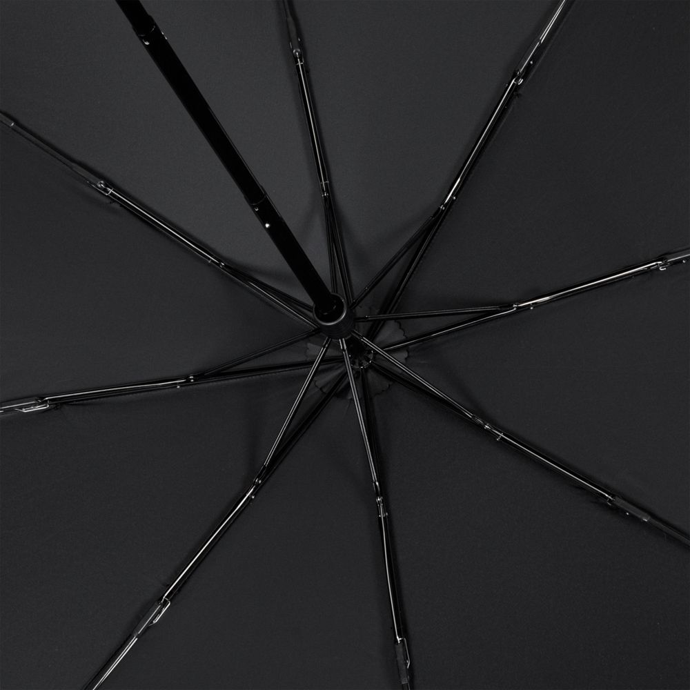 Складной зонт U.090, черный — изображение 3