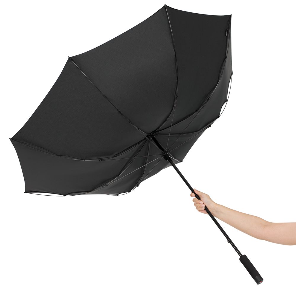 Зонт-трость U.900, черный — изображение 8