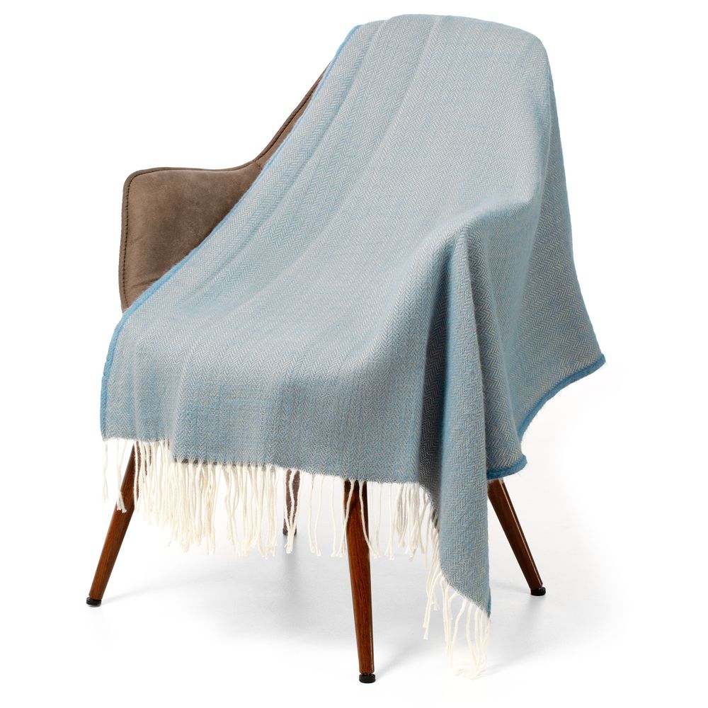 Плед Bilbo, светло-синий — изображение 3