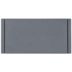 Лейбл из ПВХ Dzeta, S, серый