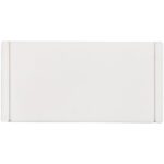 Лейбл из ПВХ Dzeta, S, белый