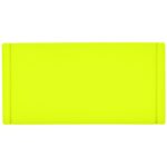 Лейбл из ПВХ Dzeta, S, желтый неон