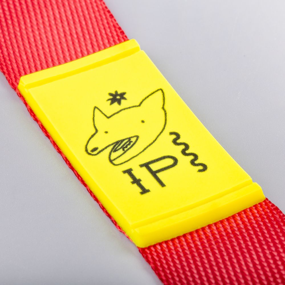 Лейбл из ПВХ Dzeta, XS, желтый неон — изображение 3