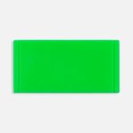 Лейбл из ПВХ Dzeta, XS, зеленый неон