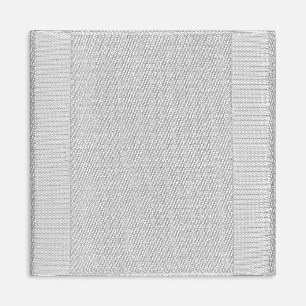 Лейбл тканевый Epsilon, L, светло-серый — изображение 2