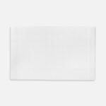 Лейбл тканевый Epsilon, XL, белый