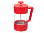 Пластиковый френч-пресс Intense, 600мл, красный
