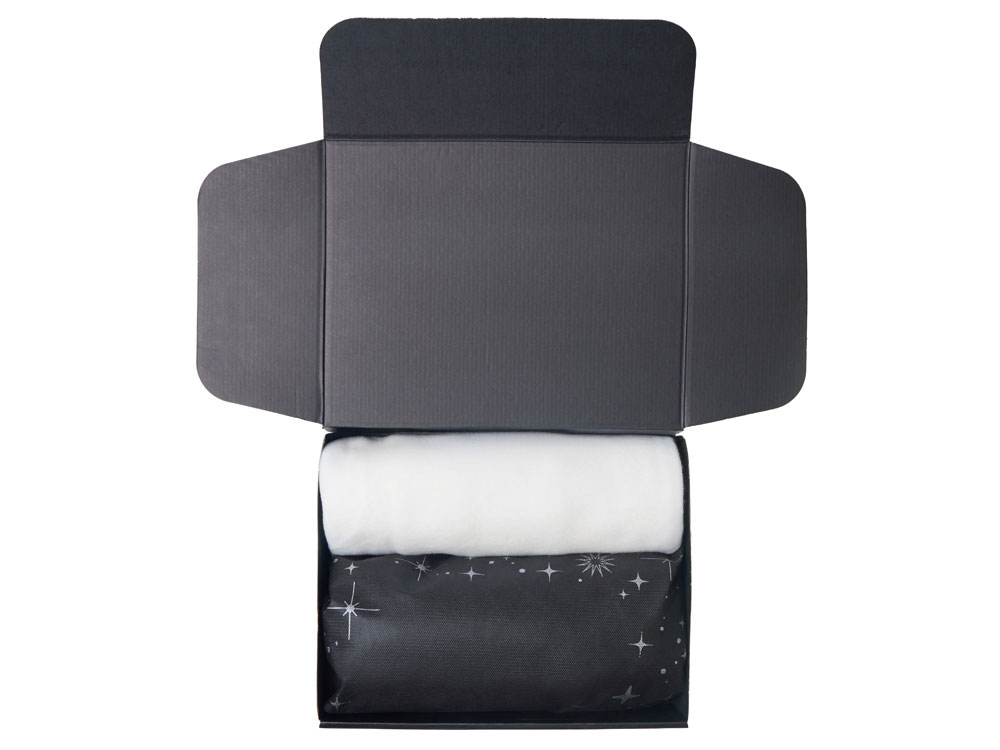 Подарочный набор с пледом, свечой и диффузором, белый — изображение 3