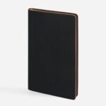 Ежедневник Trait, недатированный, черный с оранжевым