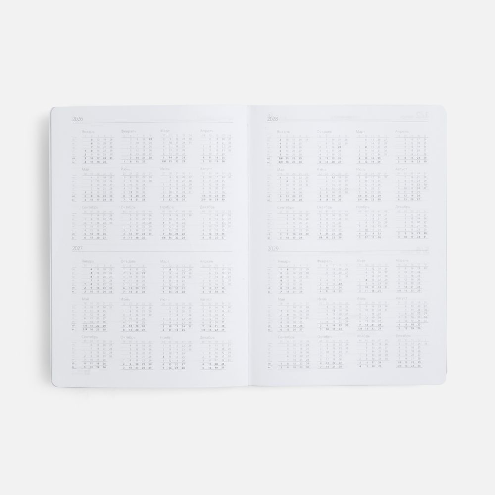 Ежедневник Must, датированный, синий — изображение 4