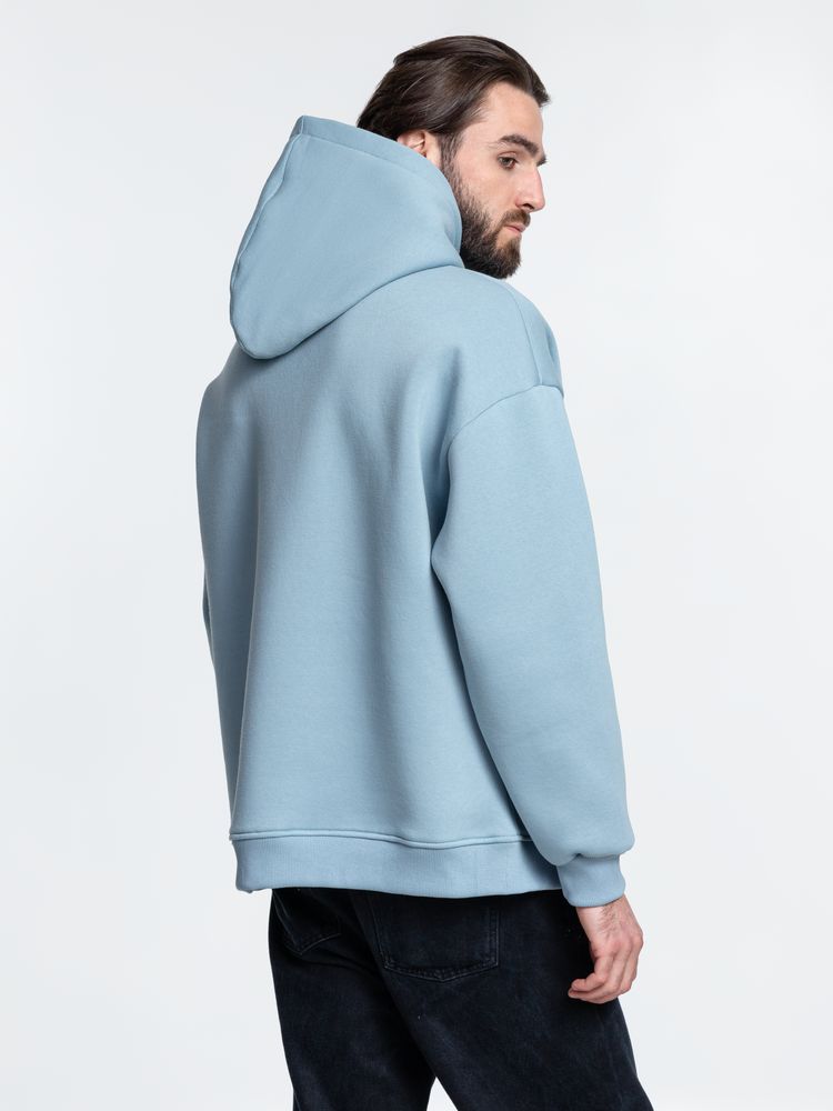 Худи Kulonga Oversize, серо-голубое — изображение 12