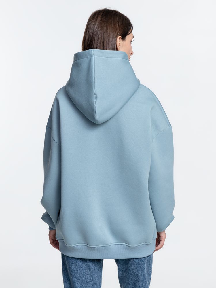 Худи Kulonga Oversize, серо-голубое — изображение 7