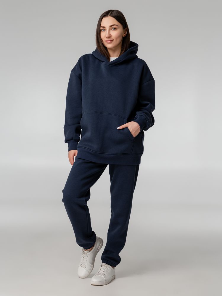 Худи Kulonga Oversize, темно-синее — изображение 8