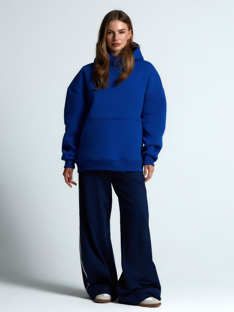 Худи Kulonga Oversize, ярко-синее — изображение 7