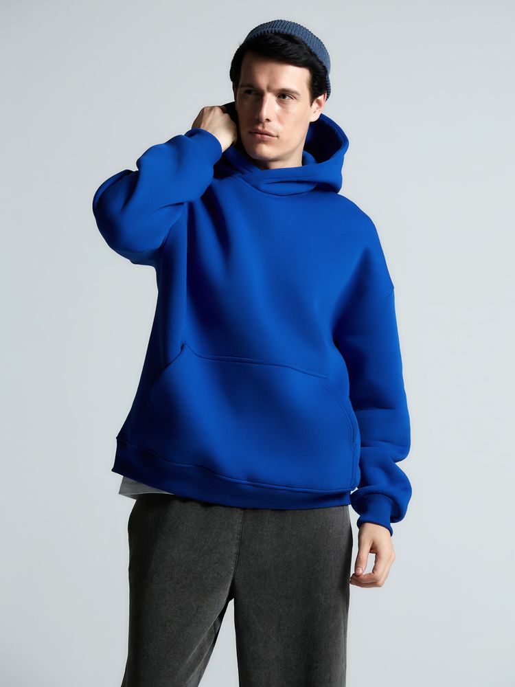 Худи Kulonga Oversize, ярко-синее — изображение 10