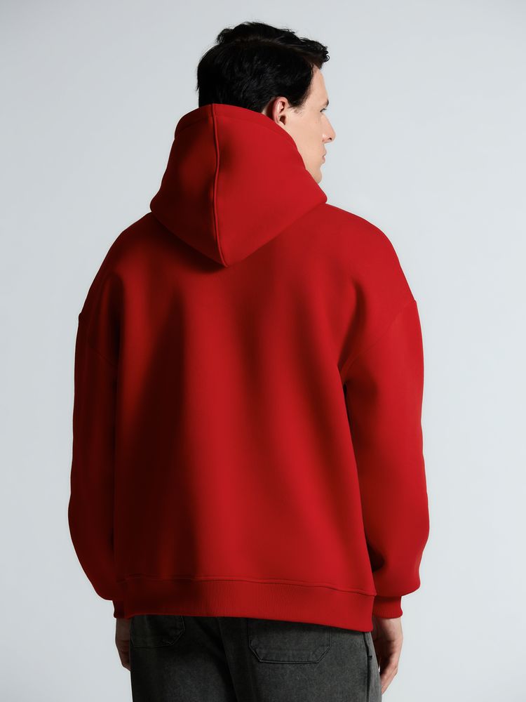 Худи Kulonga Oversize, красное — изображение 14