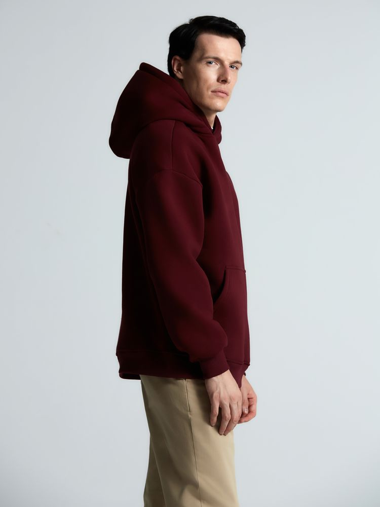 Худи Kulonga Oversize, бордовое — изображение 8