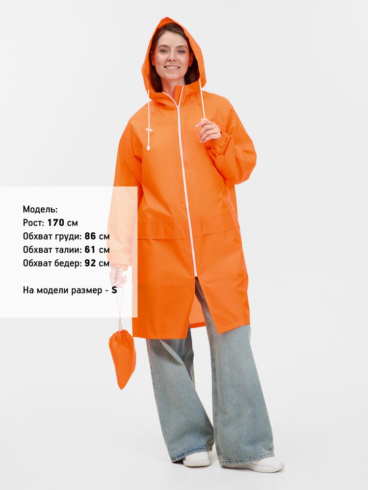 Дождевик Rainman Zip Pro, оранжевый неон — изображение 5