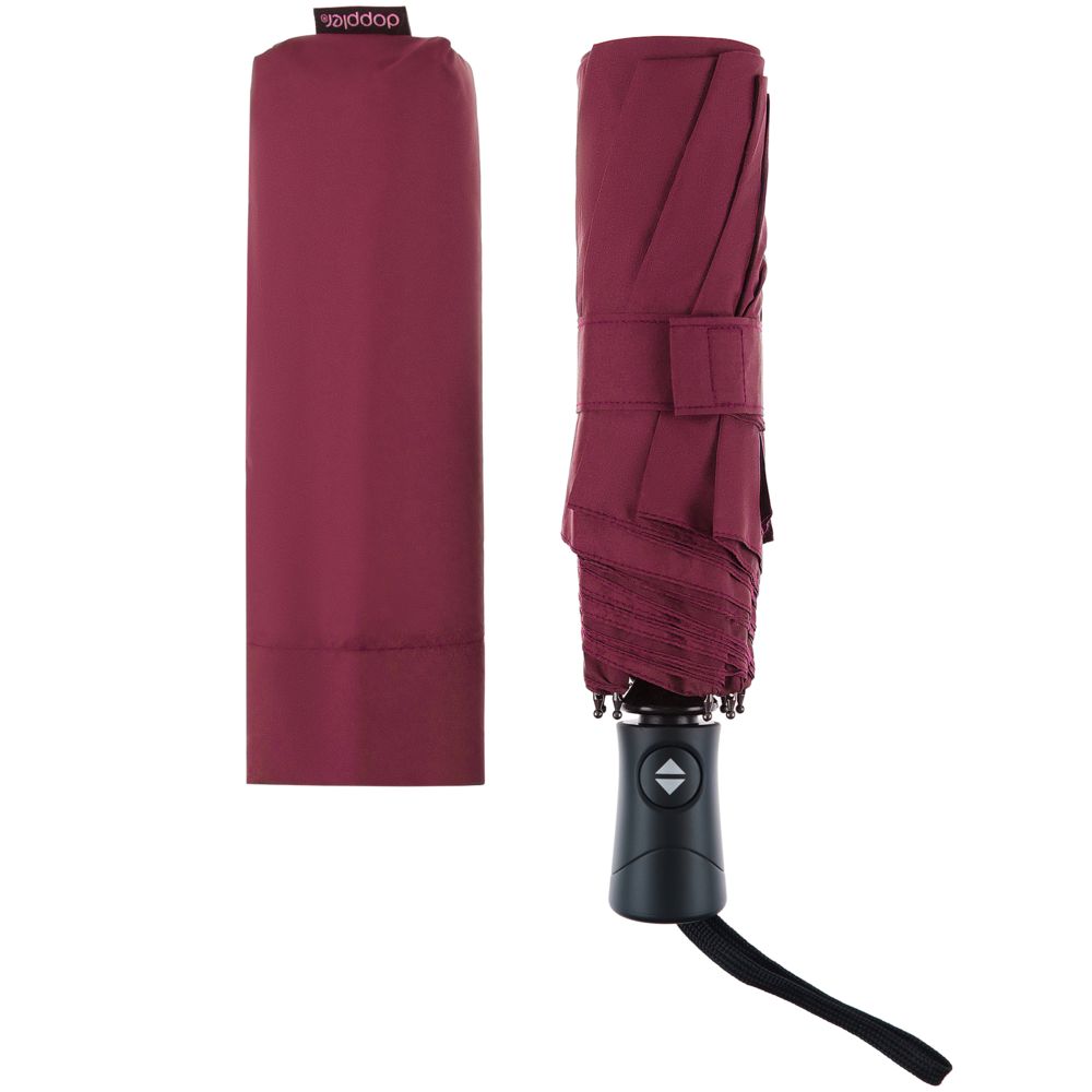 Складной зонт Fiber Magic Superstrong, бордовый — изображение 7