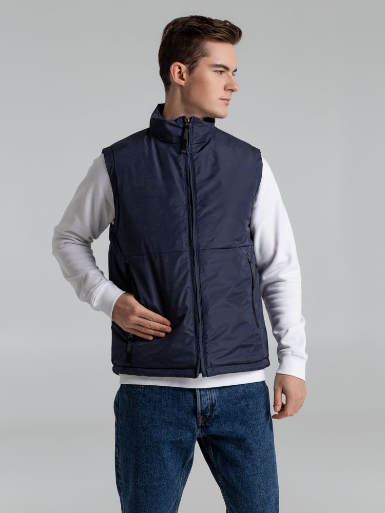 Жилет светоотражающий Lattvind, темно-синий — изображение 13