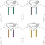 Вязаный шнурок в капюшон на заказ Tape