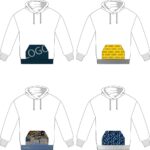 Вязаный карман-кенгуру на заказ Paosy