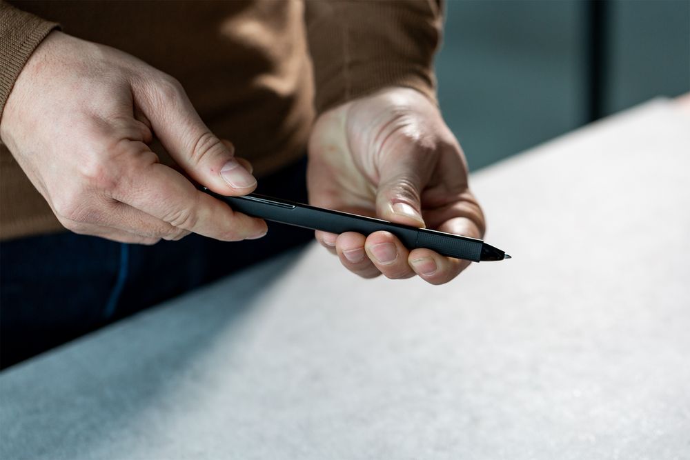 Ручка шариковая PF One, черная — изображение 5