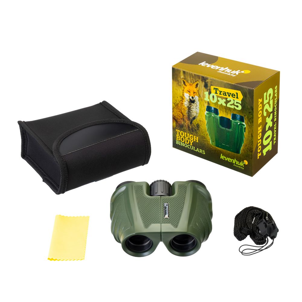 Бинокль Travel 10x, линзы 25 мм — изображение 8