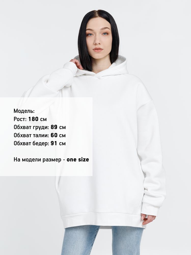 Худи Kulonga One Size, молочно-белое — изображение 13