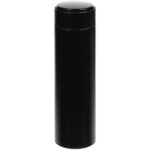 Смарт-бутылка с заменяемой батарейкой Long Therm, черная