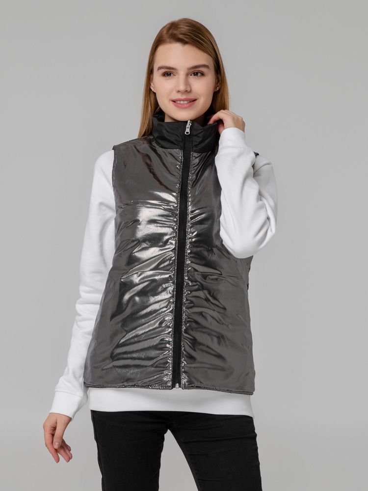 Жилет двусторонний Climb, черный — изображение 10