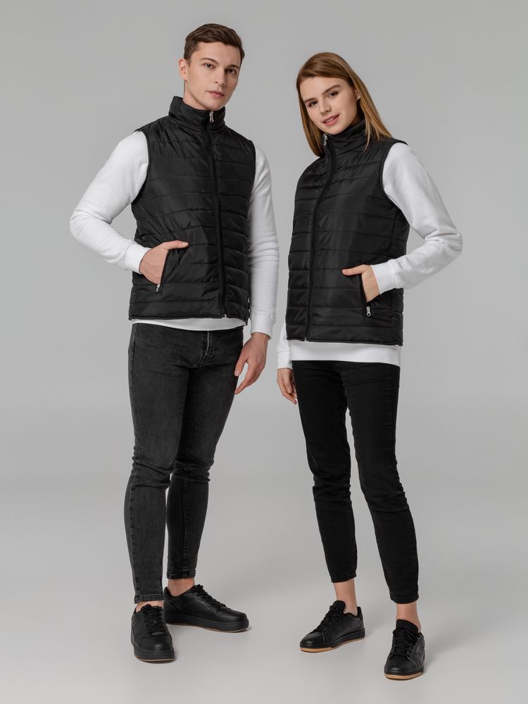 Жилет двусторонний Climb, черный — изображение 15